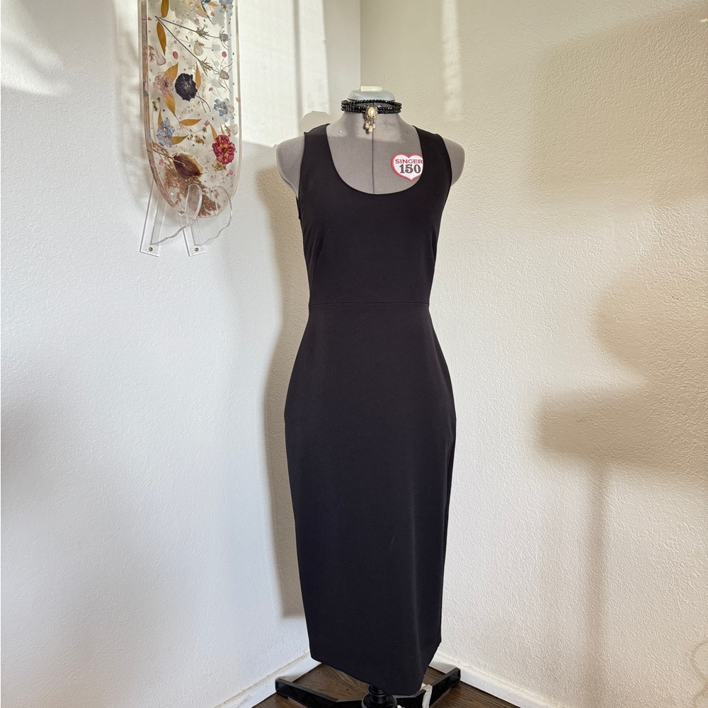 Zara Black Sleeveless Dress